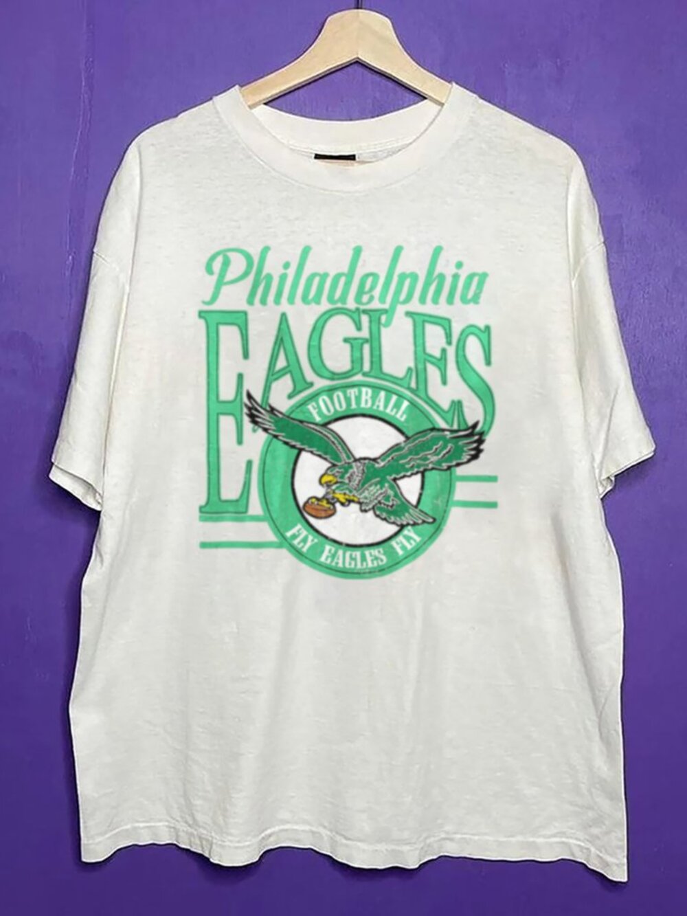 90s Philadelphia Eagles Football Shirt, Retro Philadelphia Eagles Fan Shirt Tee